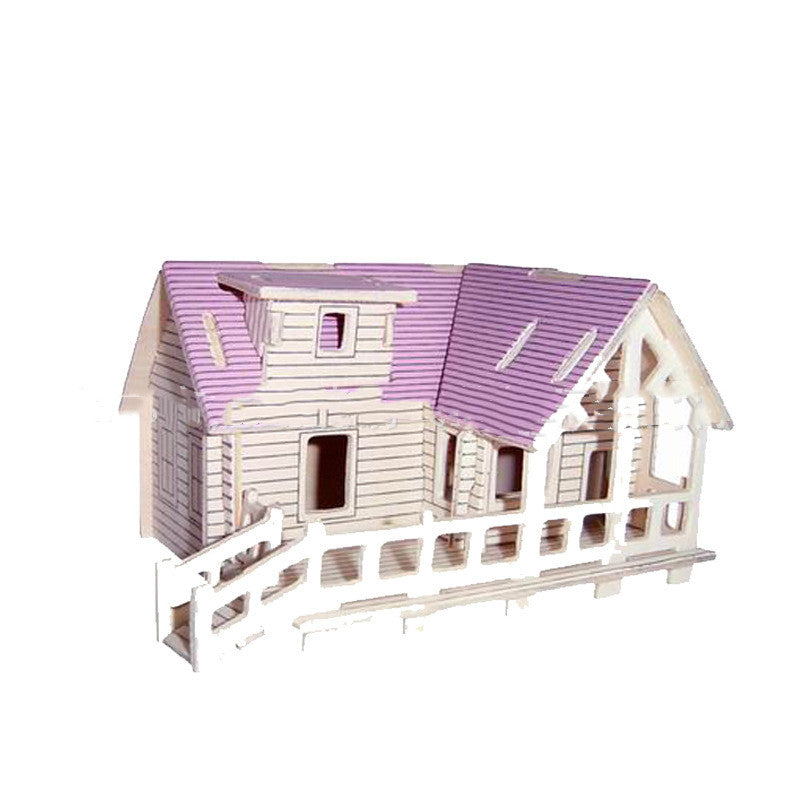 3d puzzle three-dimensional wooden puzzle