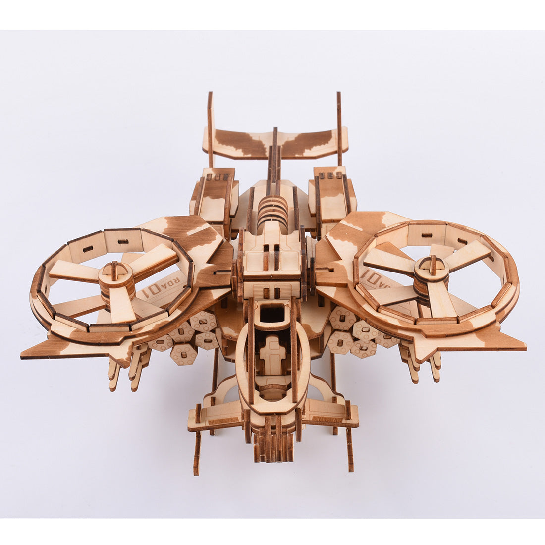 3D wooden stereo puzzle