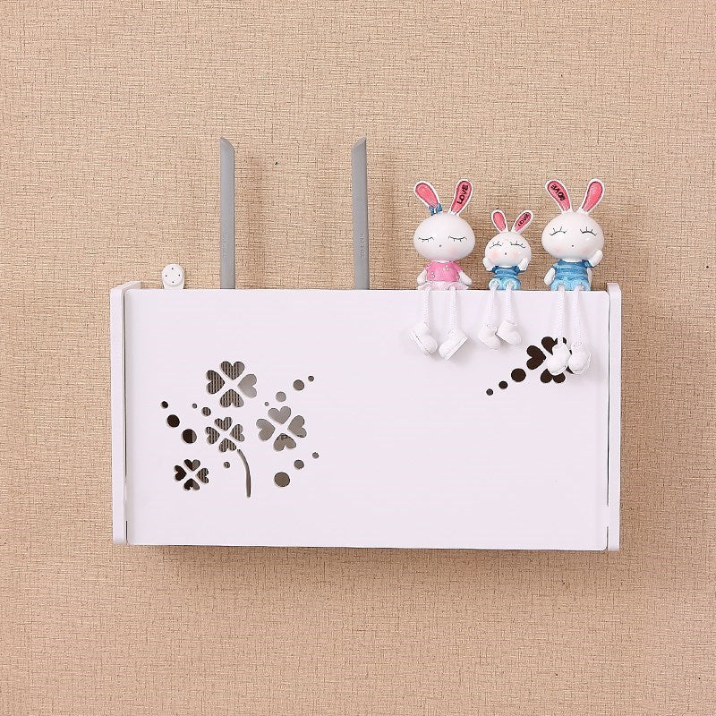 Eco friendly hanging Wifi Router Storage Boxes