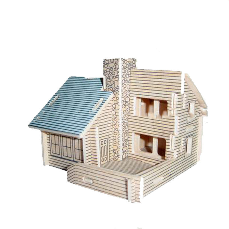 3d puzzle three-dimensional wooden puzzle