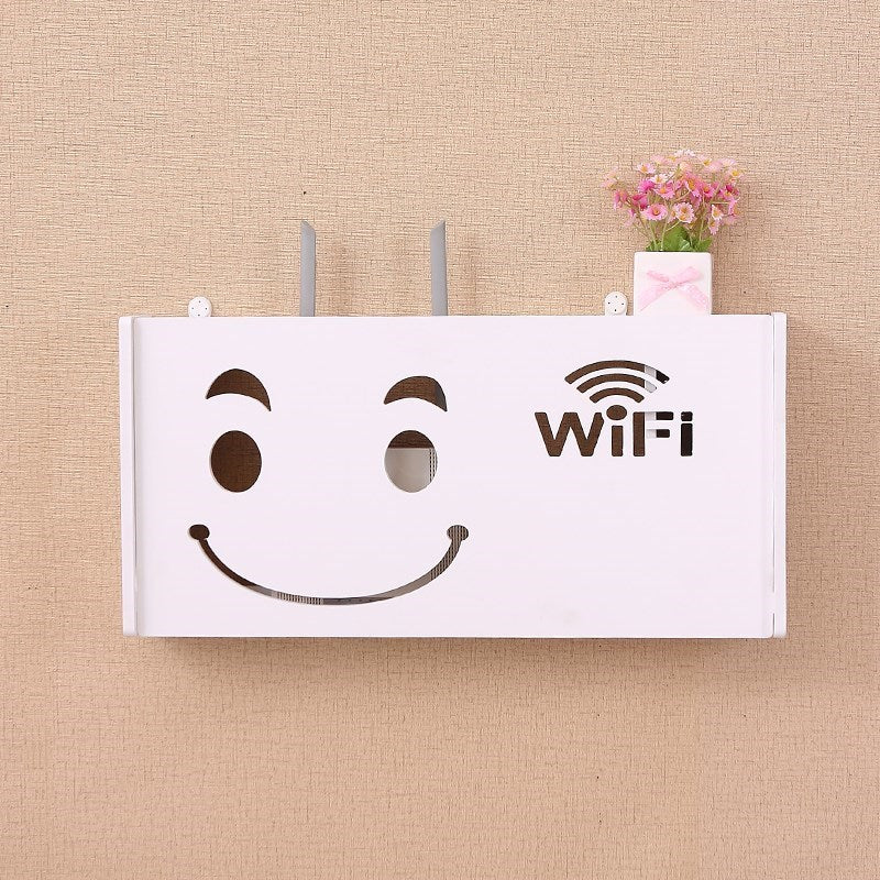 Eco friendly hanging Wifi Router Storage Boxes