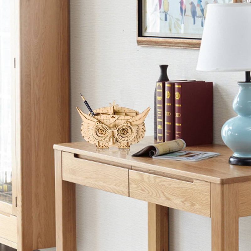 3D Puzzle Handmade DIY Wooden Assembled Desktop Ornament