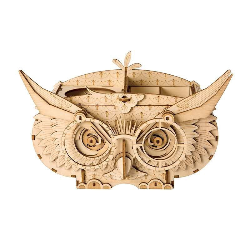 3D Puzzle Handmade DIY Wooden Assembled Desktop Ornament