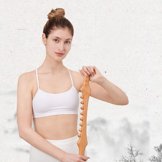 Beech Wood Massage Tendon Stick Scraping Board Wood