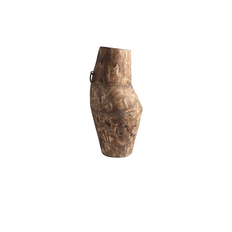 Simple And Creative Wooden Vase Decoration Model Room