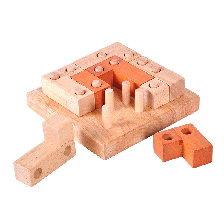 Classical wooden educational toys