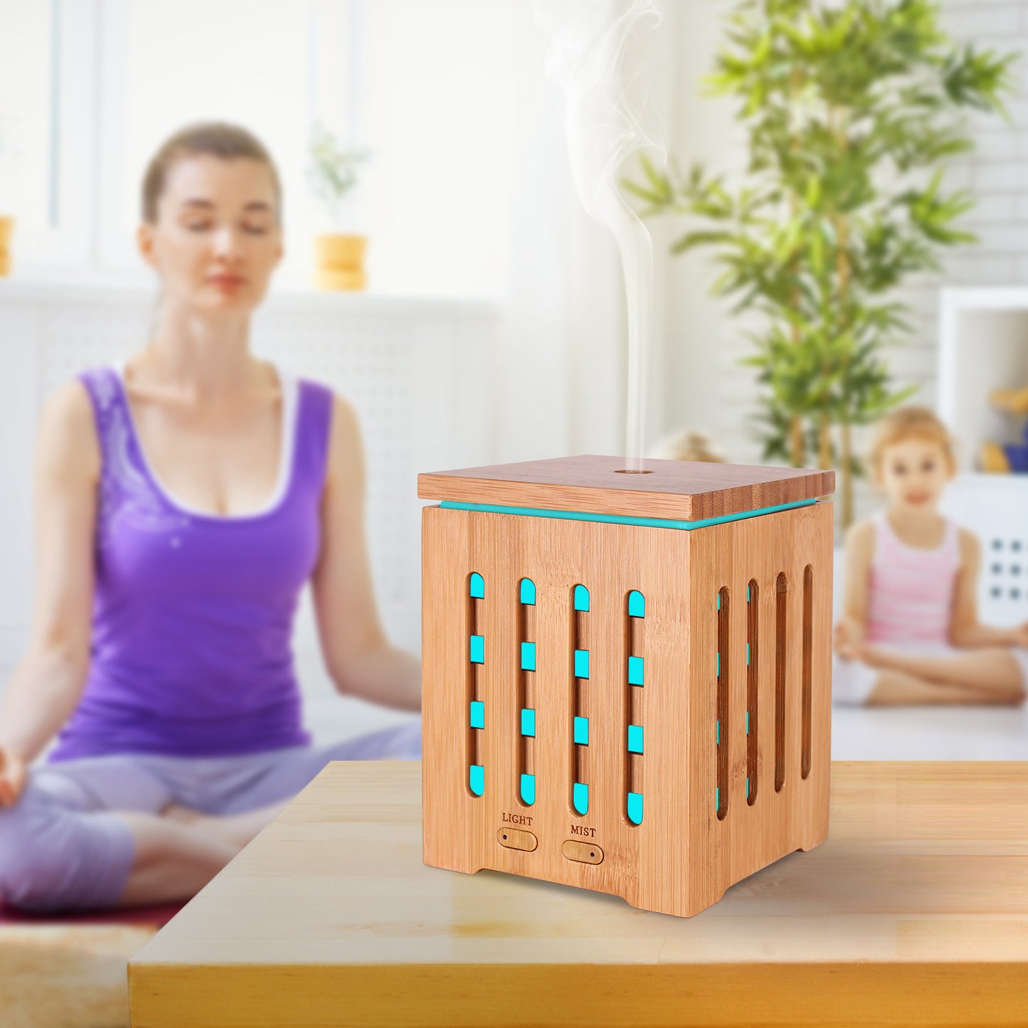Bamboo wood 200ML aromatherapy machine