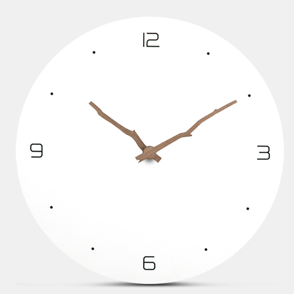 Round wall clock wood crafts
