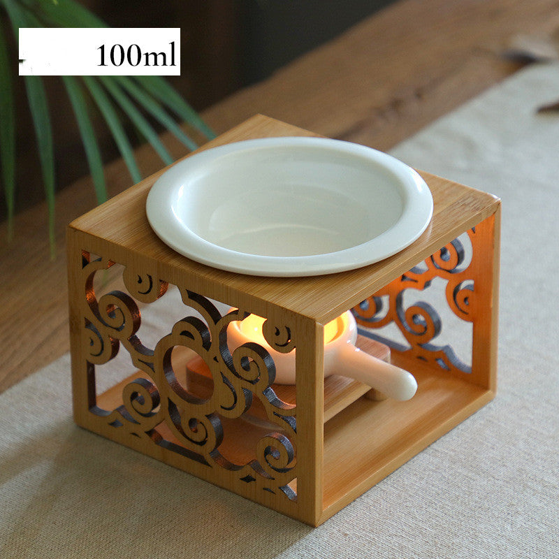 Bamboo Candle Lamp Aromatherapy Lamp