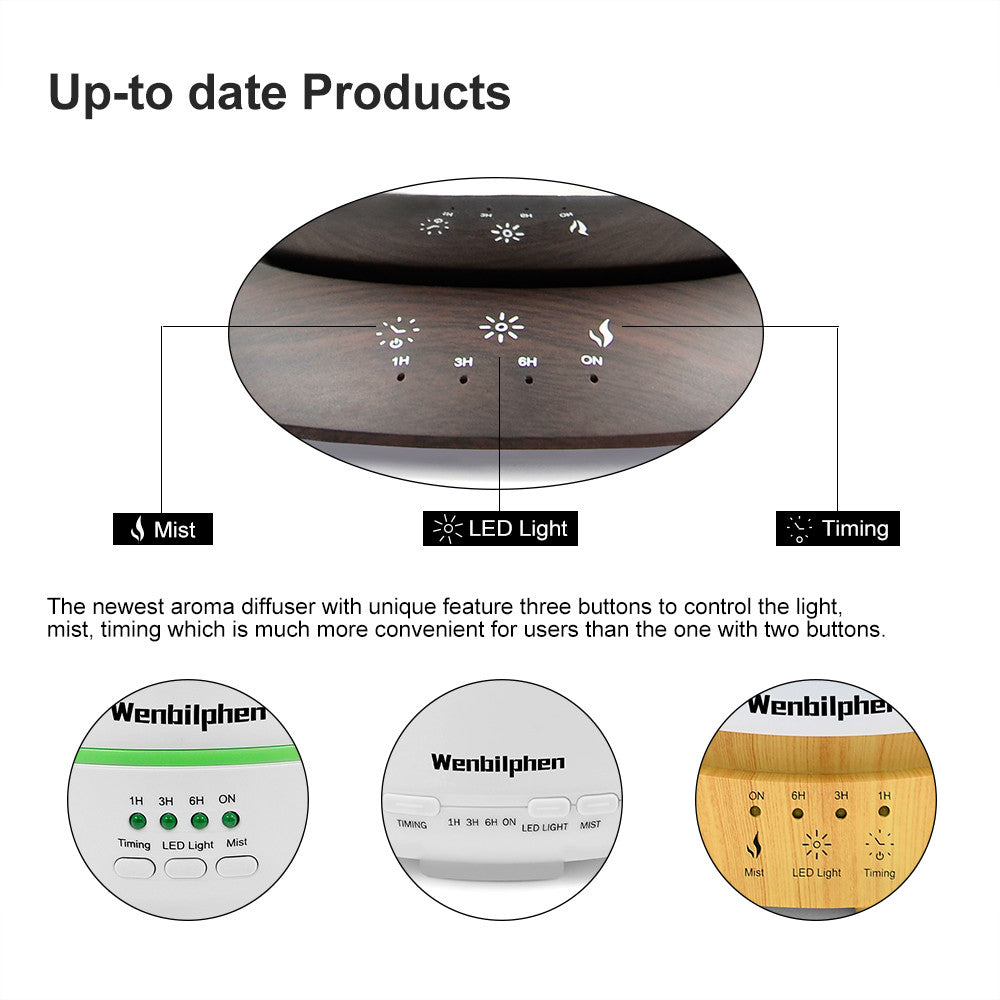 Creative Water Drop Aroma Diffuser Home Ultra-quiet