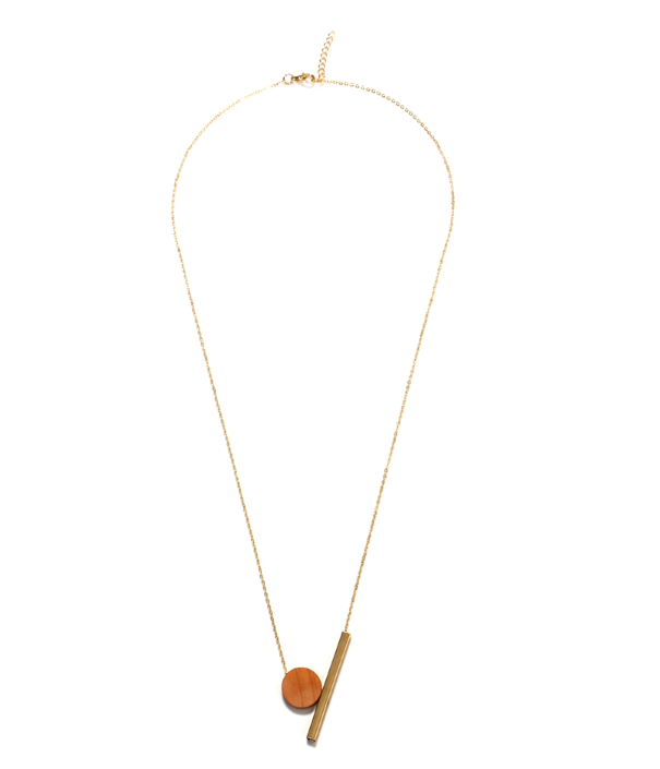 Wood Beads Necklace