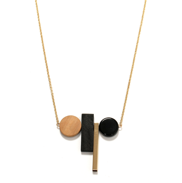 Wood Beads Necklace