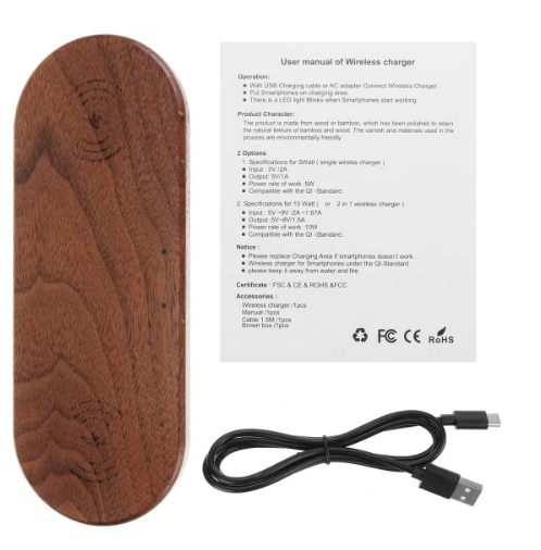 Wood Wireless Charger