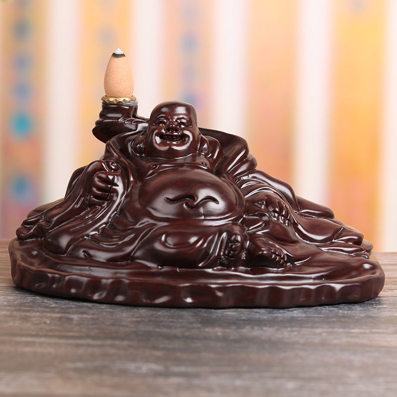 Maitreya Buddha Reflux Aromatherapy Aroma Pagoda Car Decoration