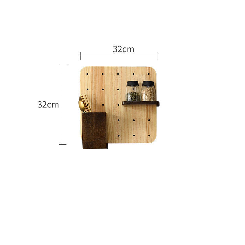 Kitchen Wall Hanging Storage Decorative Shelf Wall Shelf
