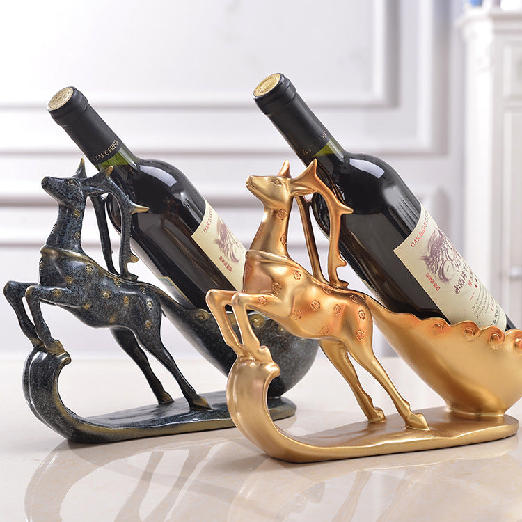 Deer Wine Rack