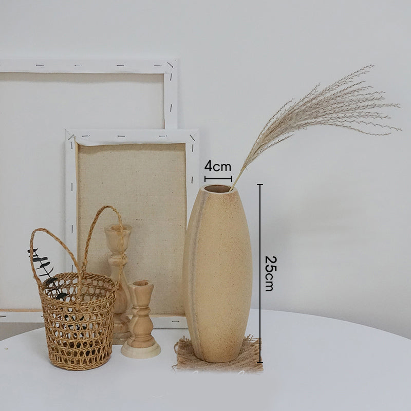 Home Simple Decoration Wooden Vase Ornaments