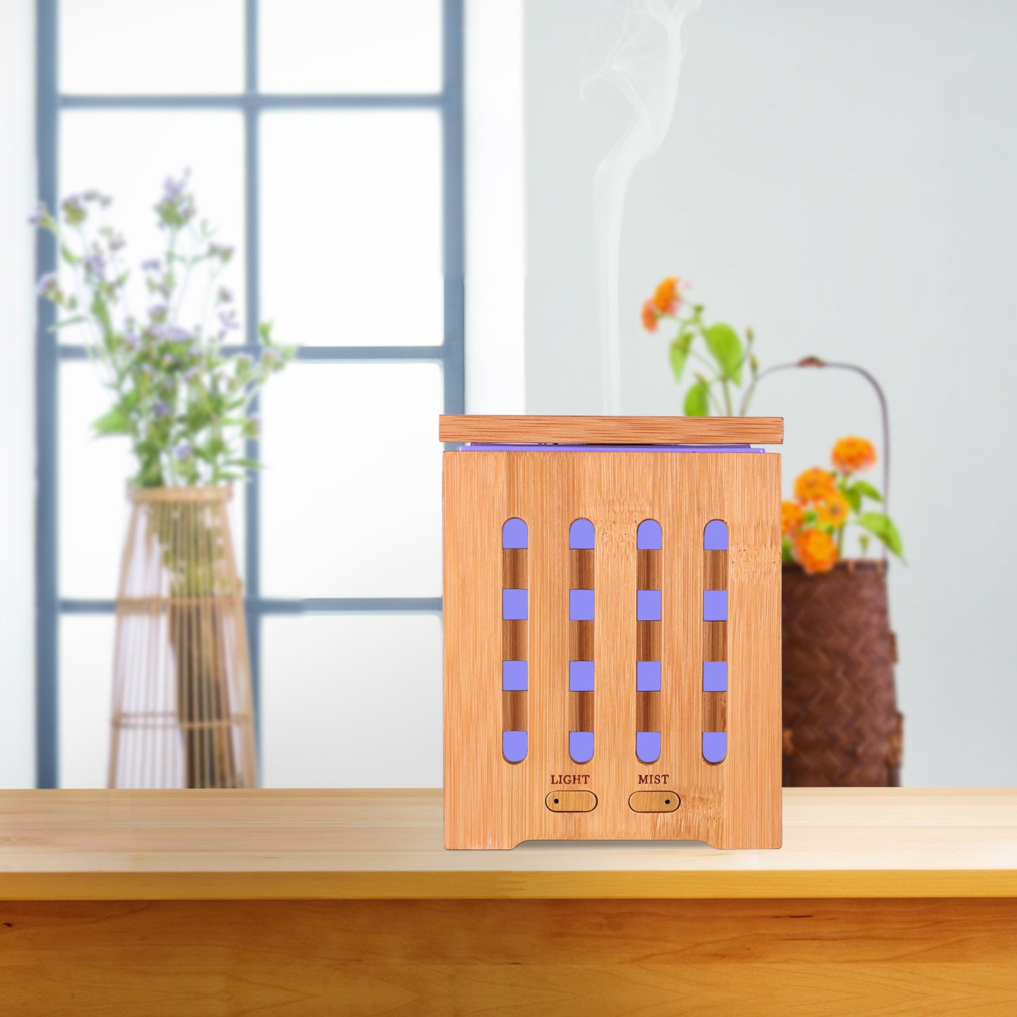 Bamboo wood 200ML aromatherapy machine
