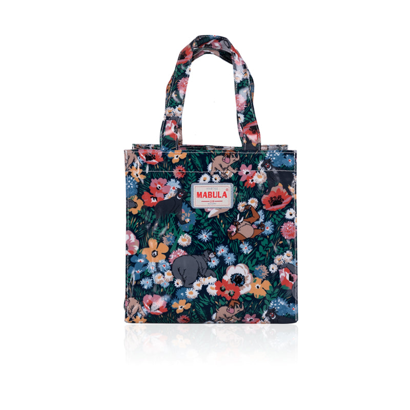 Plastic Flower Material Handy Shopping Bag Eco Bag Storage Bag