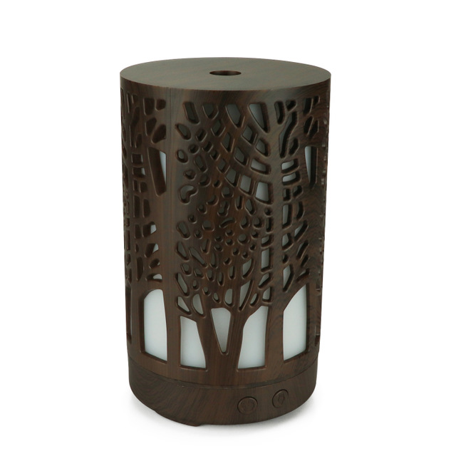 Hollow wood grain humidifier