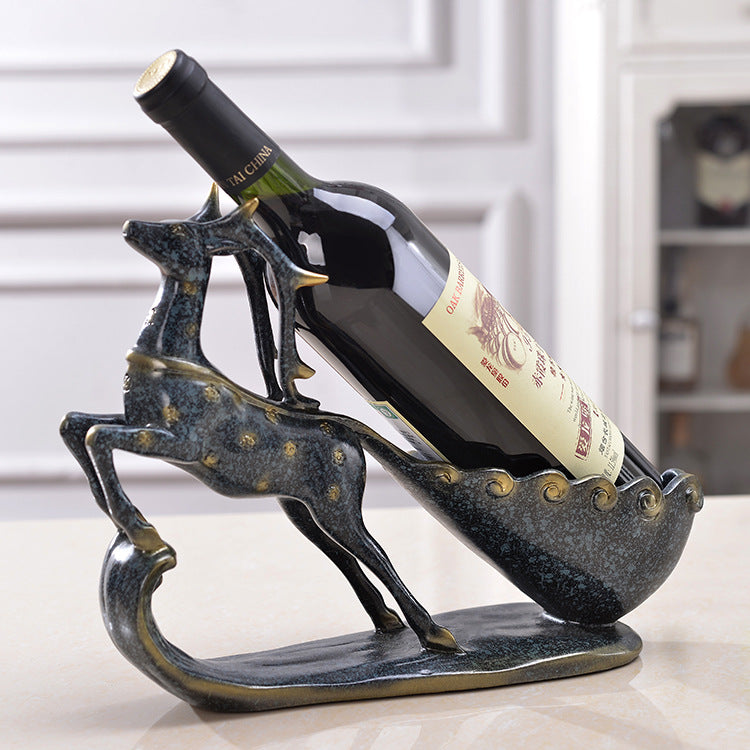 Deer Wine Rack