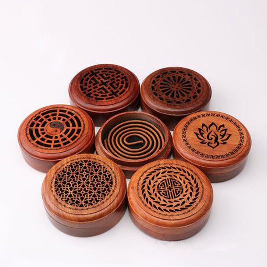 Aromatherapy stove lying incense box