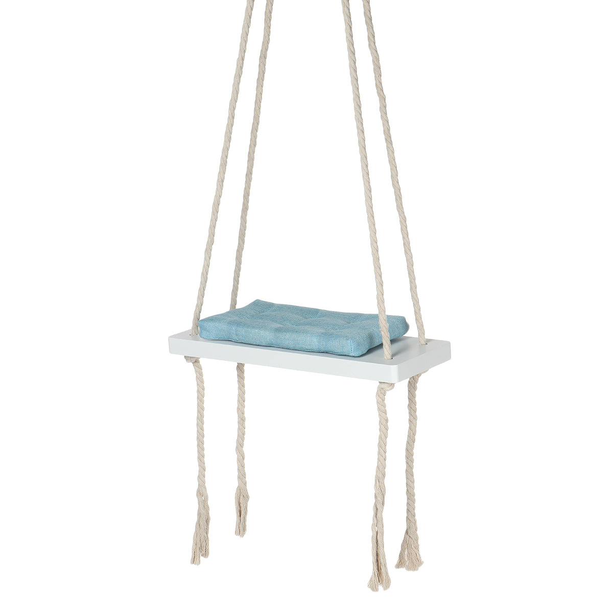 Tassel Swing Children's Room Living Room Hanging Chair Solid Wood Board Suspension