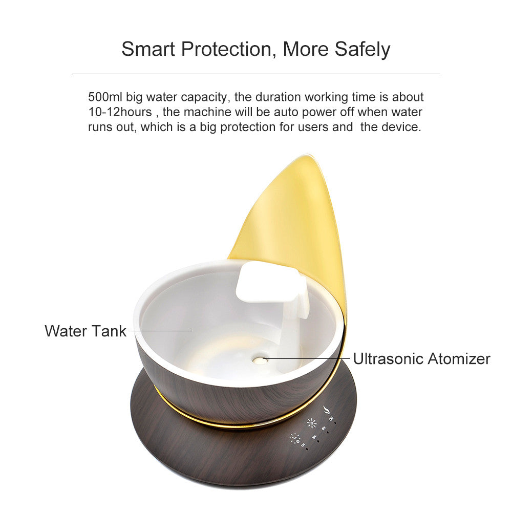 Creative Water Drop Aroma Diffuser Home Ultra-quiet