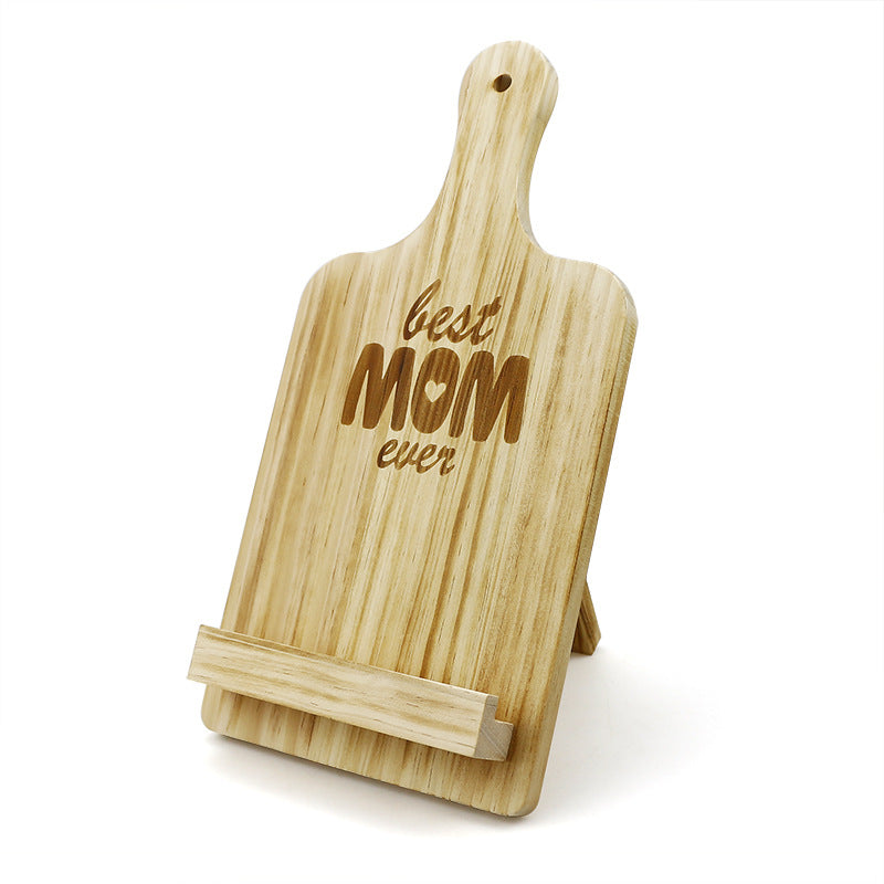 Fashion Personality Home Cookbook Wooden Stand
