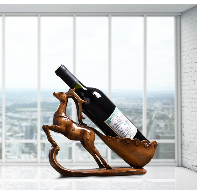 Deer Wine Rack