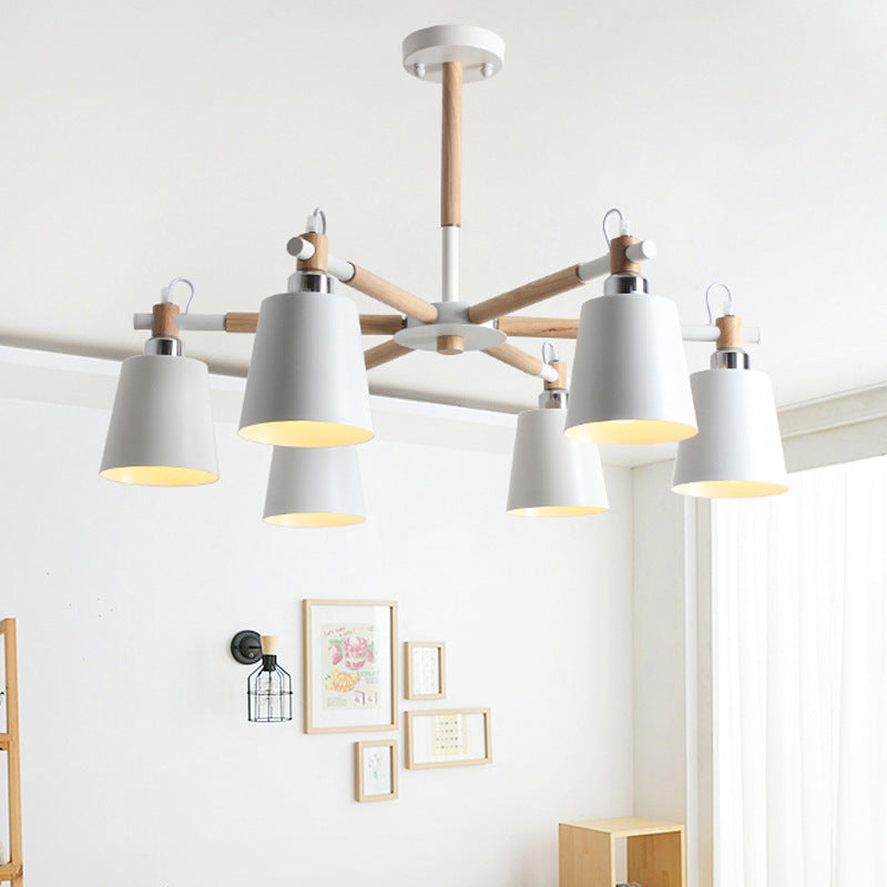 Simple Living Room Lamp Ceiling Lamp Solid Wood