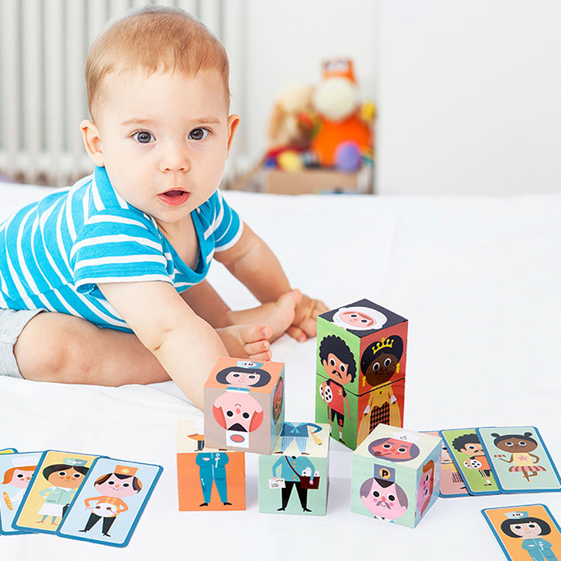 3D standing volume wooden toys
