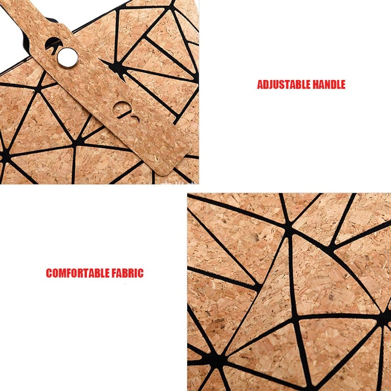 Variety wood grain handbag