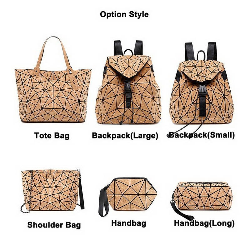 Variety wood grain handbag
