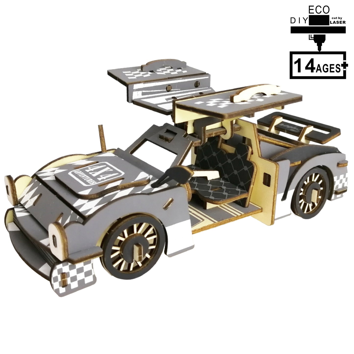 Wooden Three-dimensional Puzzle  Students