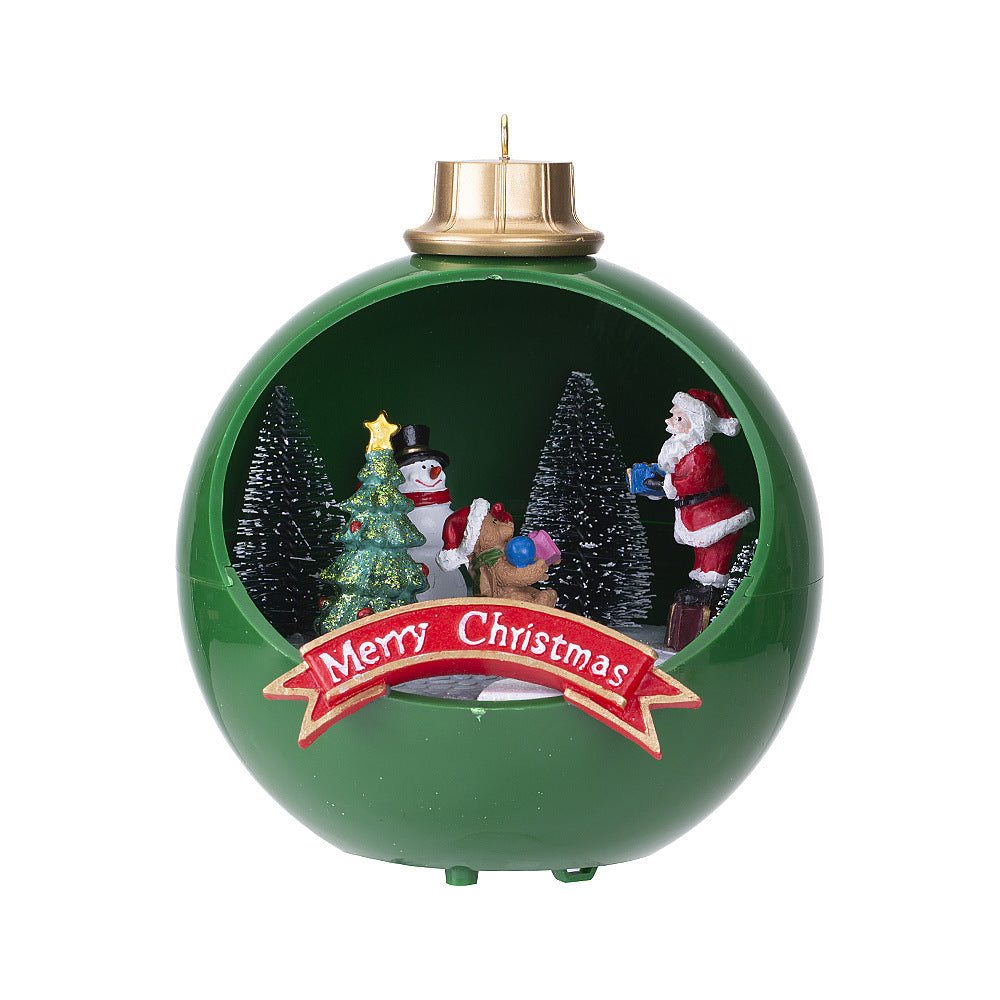 Ornament Snow House Decoration Christmas Gift