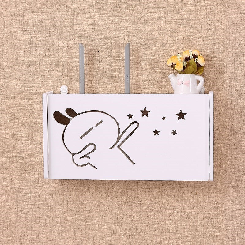 Eco friendly hanging Wifi Router Storage Boxes