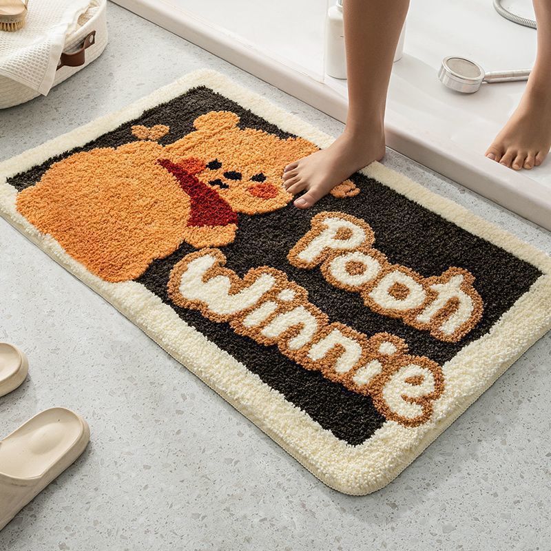 Cartoon Household Bathroom Mats Bathroom Absorbent Non-slip Mat
