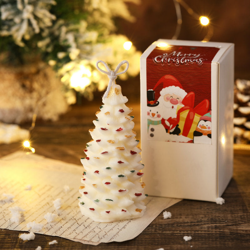 Christmas Soy Wax Aromatherapy Candle Diy Gift Christmas Gift Holiday Atmosphere Shooting Props