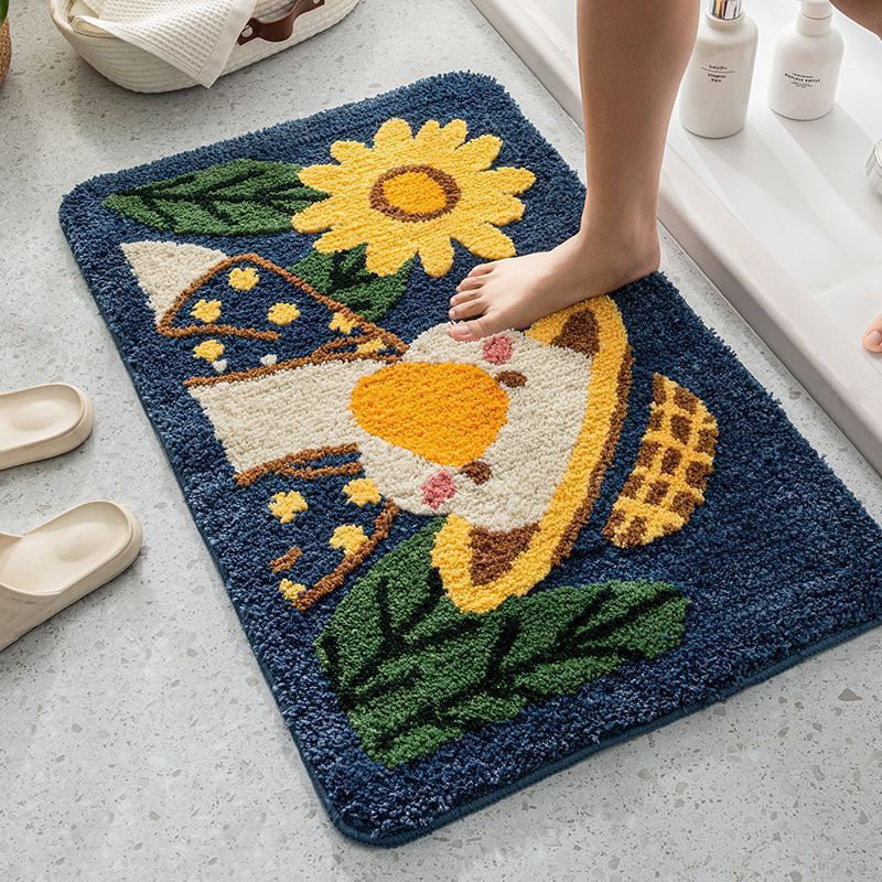 Cartoon Household Bathroom Mats Bathroom Absorbent Non-slip Mat