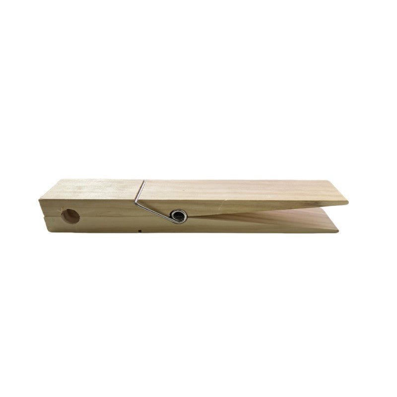 Simple Household Bathroom Wooden Towel Clip