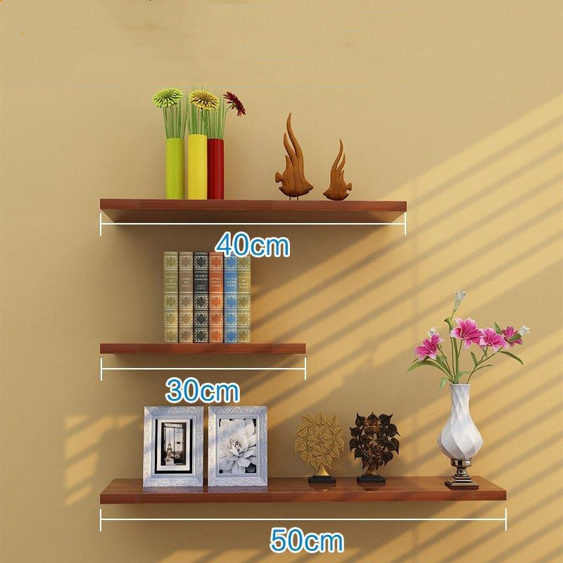 Traceless wall hanging shelf background wall shelf