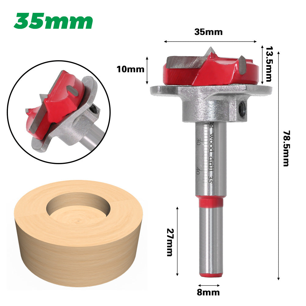 Positioning woodworking opener