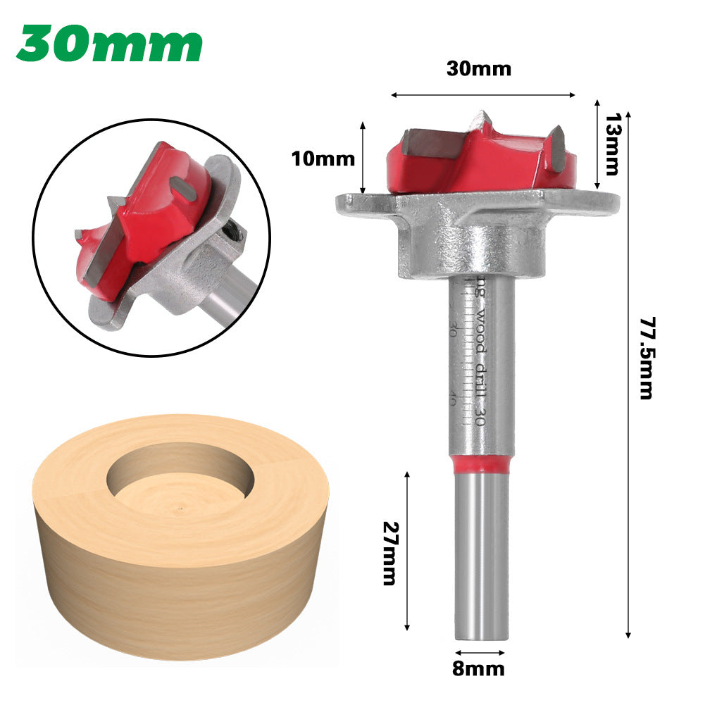 Positioning woodworking opener