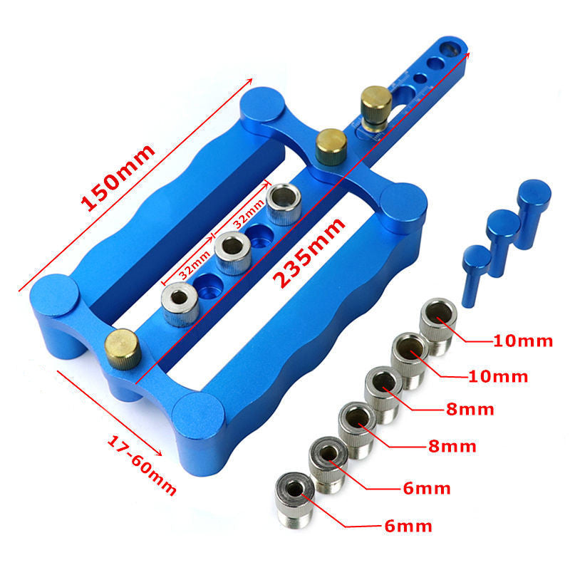 Woodworking Straight Hole Puncher Combo