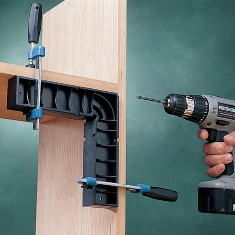 Woodworking right-angle positioning block