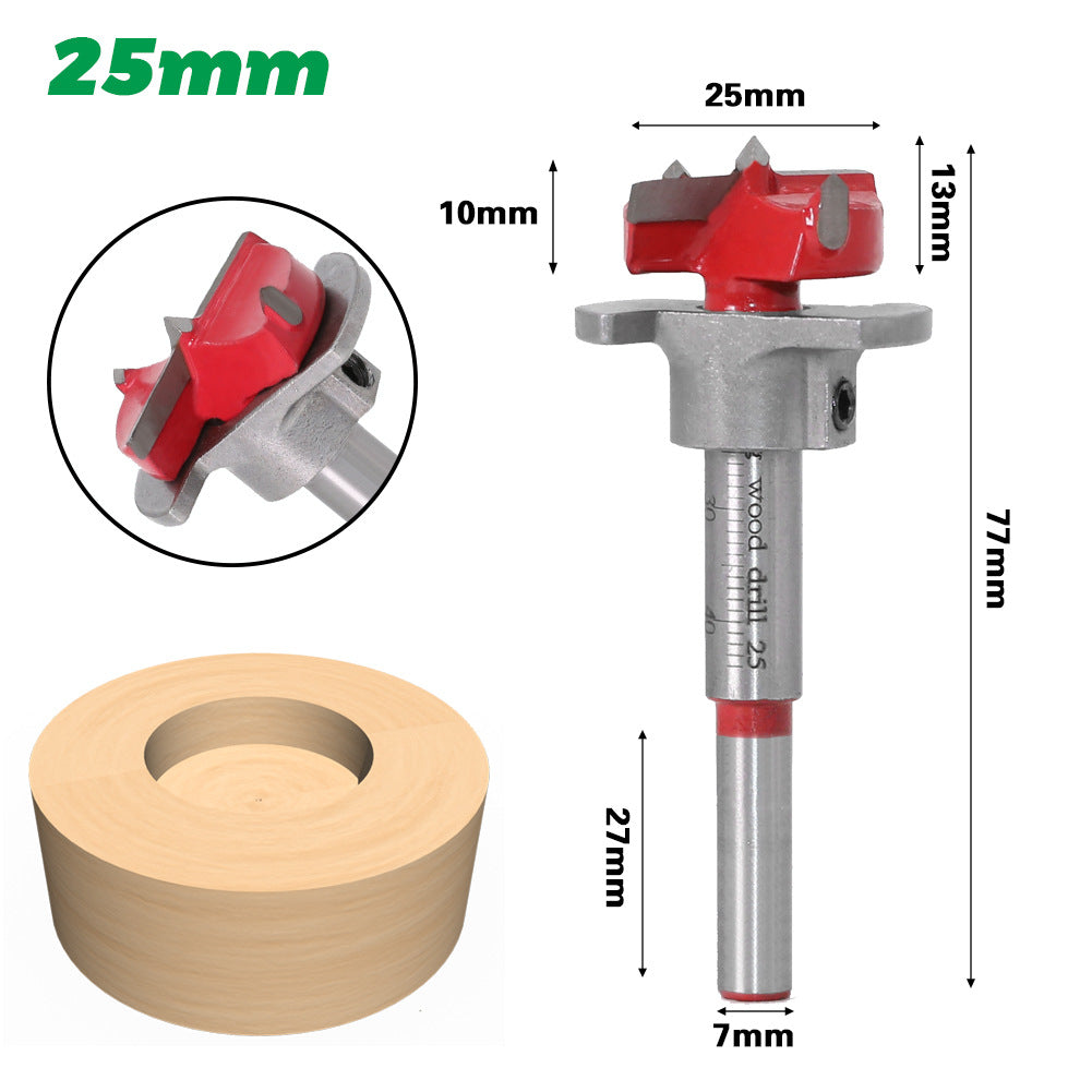Positioning woodworking opener