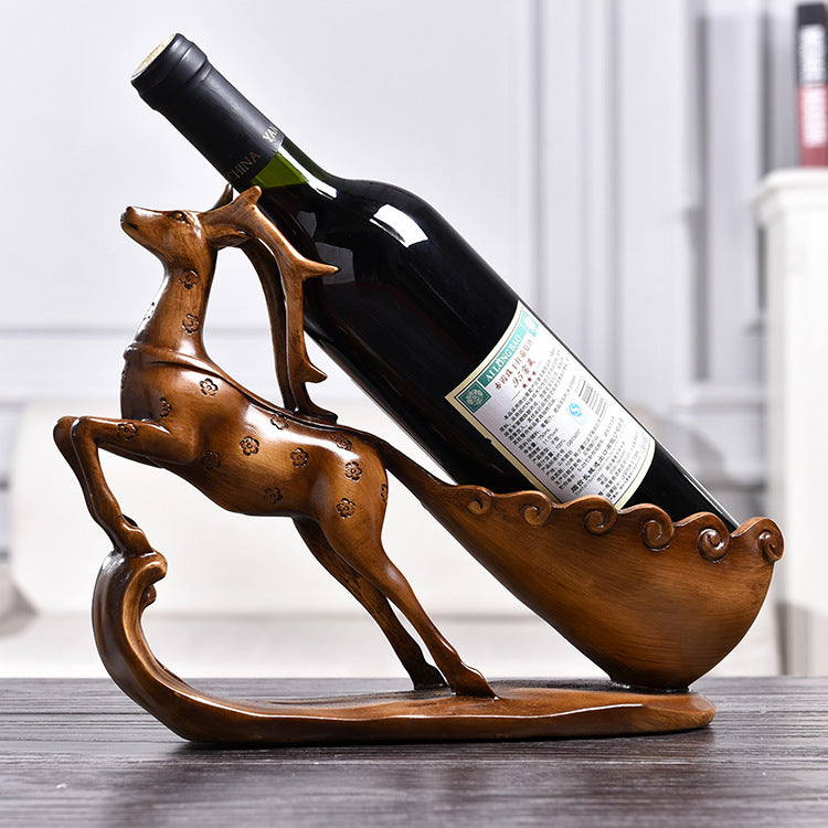 Deer Wine Rack