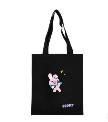 Eco-friendly canvas shopping bag