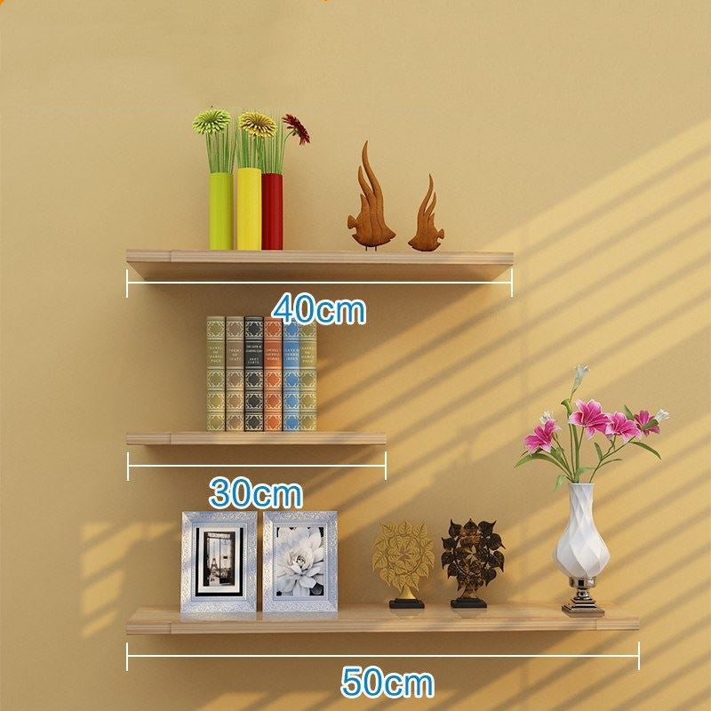 Traceless wall hanging shelf background wall shelf